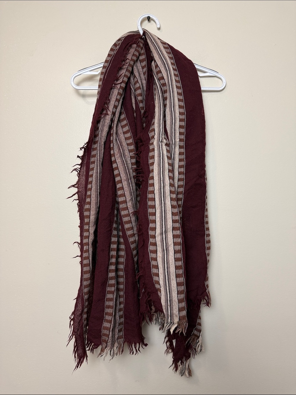 Wilfred Striped blanket Scarf OS